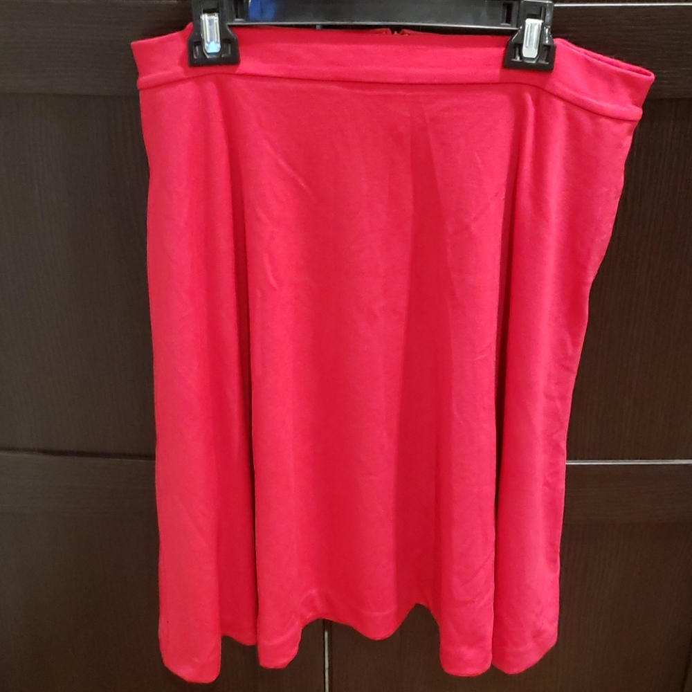 Zippered strawberry mulberry skirt